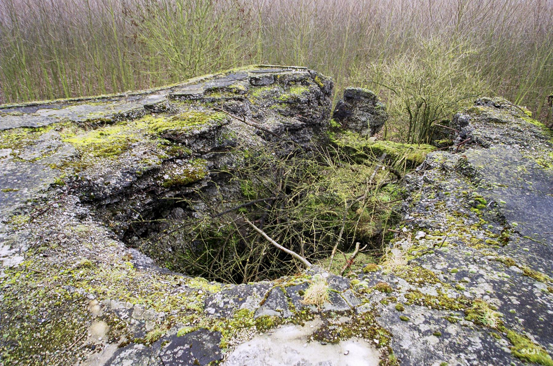 Ligne Maginot - A15 - MAULDE SUA16 - MAULDE Sud Ouest Gauche (1) (Casemate d'infanterie) D OUEST 3 - AMETHYSTE - (Blockhaus pour canon) - 