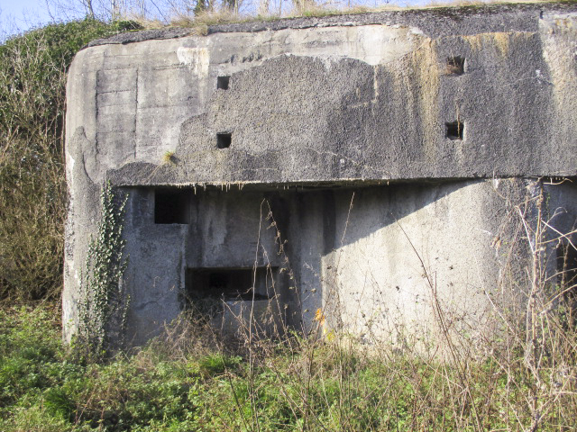 Ligne Maginot - A25 - RODIGNIES EST - (Casemate d'infanterie - double) - Créneau pour mitrailleuse Hotchkiss