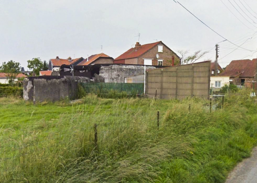 Ligne Maginot - A52 - CURGIES SUD - (Blockhaus pour canon) - L'arrière de la casemate