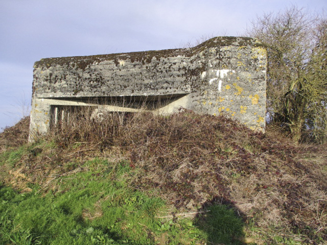 Ligne Maginot - A55 - HORTENSIA - (Blockhaus pour canon) - 