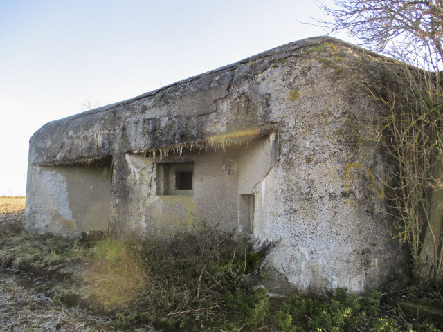 Ligne Maginot - A64 - QUATRE VENTS - (Blockhaus lourd type STG / STG-FCR - Double) - Chambres de tir nord-ouest