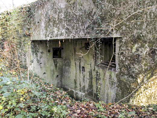 Ligne Maginot - Casemate de la DRÈVE SAINT ANTOINE - Chambre de tir Ouest