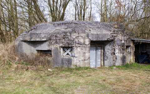 Ligne Maginot - B418 - FERME BAR - (Blockhaus pour canon) - 