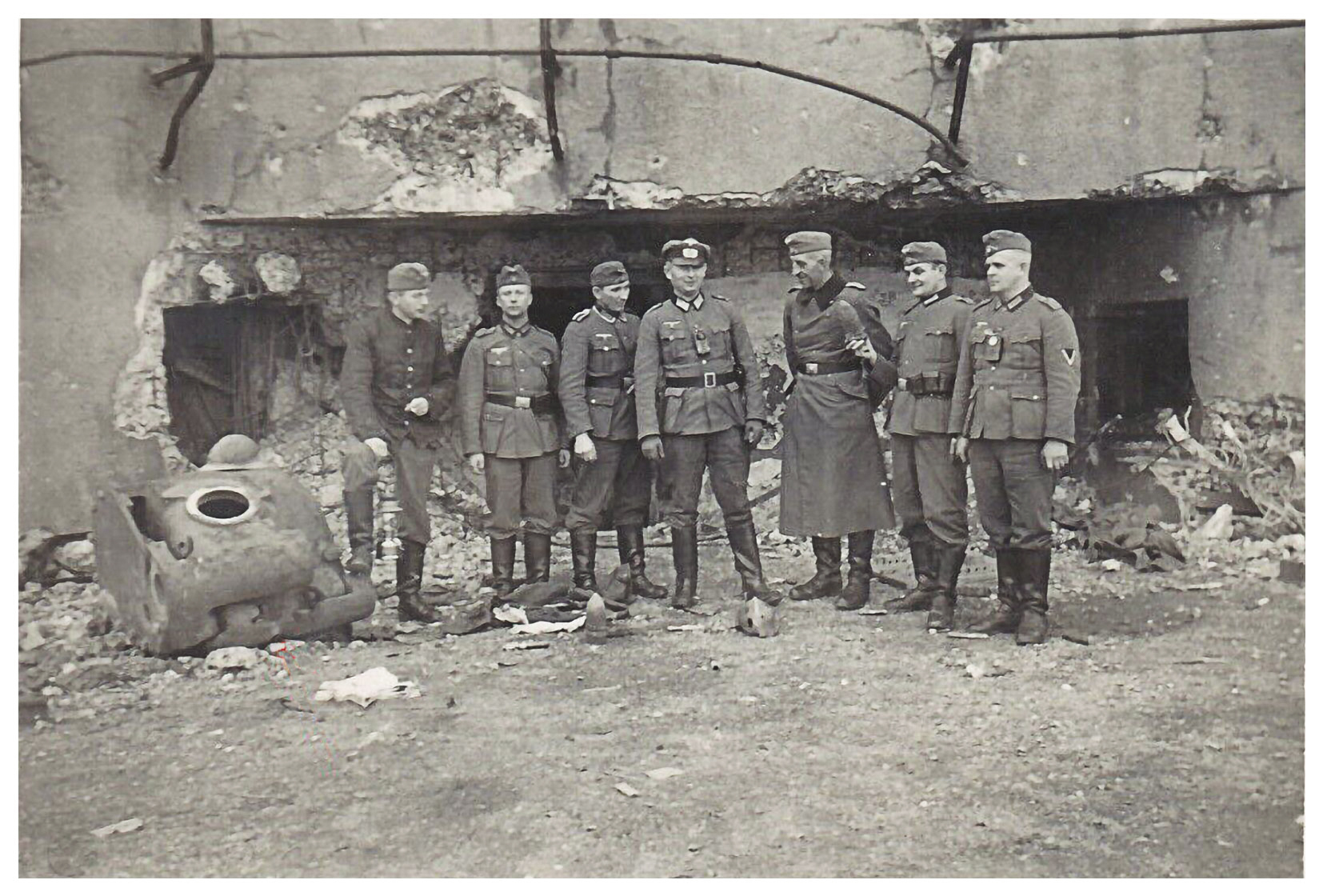 Ligne Maginot - ETH - (Ouvrage d'infanterie) - L'entrée de l'ouvrage en 1940