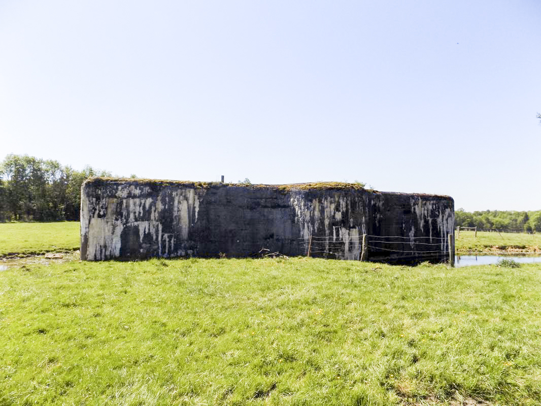 Ligne Maginot - CEZF-20  - LA BRIQUETTERIE - (Casemate d'infanterie - double) - Face frontale