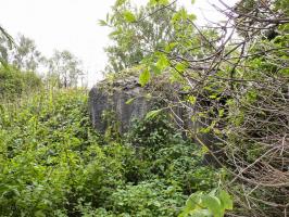 Ligne Maginot - B441 - L'ATELIER - (Blockhaus pour canon) - Quasi invisible......