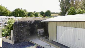 Ligne Maginot - B451 - CIMETIÈRE D'ONNAING (PDS) - (Abri actif) - Quasi invisible......dans un jardin privé.