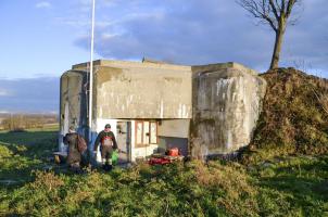 Ligne Maginot - 87 - VERNES - (Casemate d'infanterie) - Vue extérieure de l'entrée