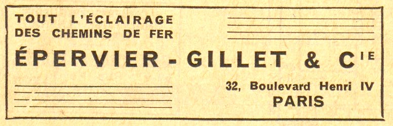 Maiosn Epervier Gillet et Cie