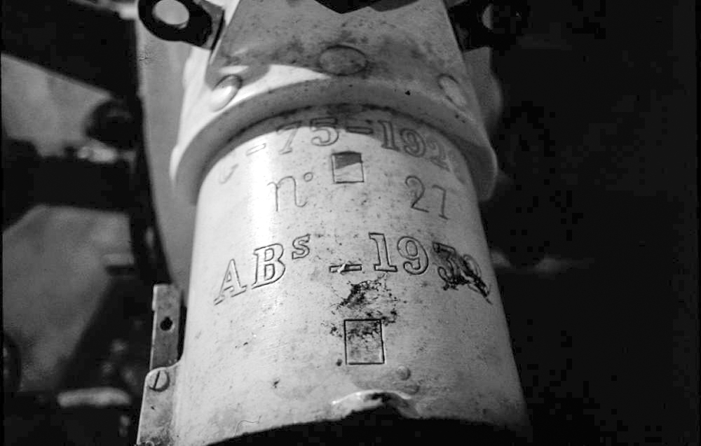 Ligne Maginot - Ouvrage d'artillerie du BARBONNET - Culasse d'un canon de 75-29