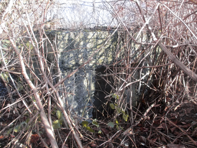 Ligne Maginot - B442 - VOIE-FERREE - Blockhaus situé à proximité de l'ancienne voie ferré SNCF Fresnes-s-Escaut Blanc-Misseron.