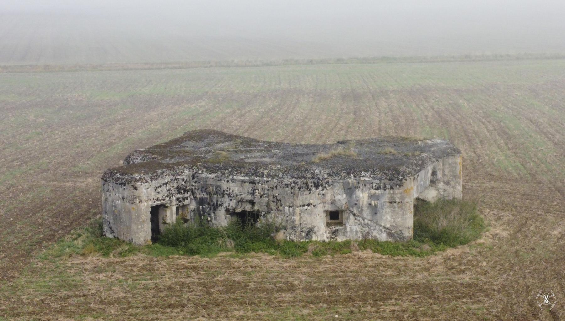 Ligne Maginot - A49 - GLYCINE - (Blockhaus pour canon) - 