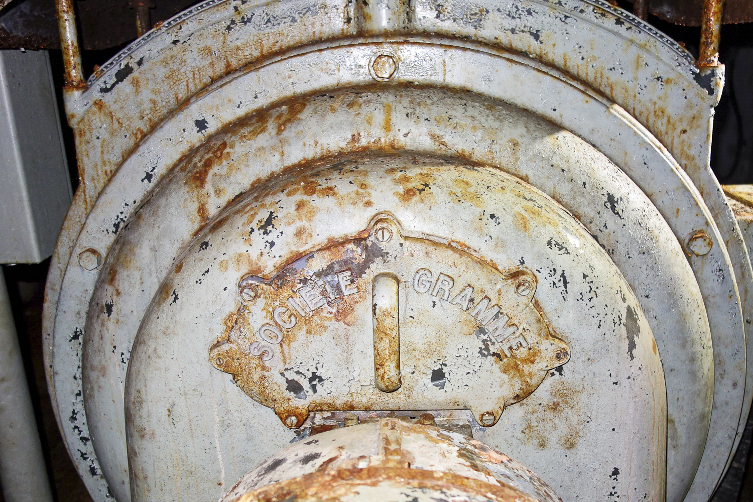 Ligne Maginot - Alternateur Gramme dans l'usine du Lavoir - L'usine électrique
Alternateur Gramme