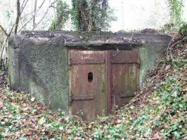 Ligne Maginot - C5 - HELIENBRUCK 1 - (Blockhaus pour canon) - L'entrée 