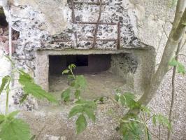 Ligne Maginot - A117 - PASSE D'ANOR - (Casemate d'infanterie - double) - Flanquement Ouest
Embrasure Mi