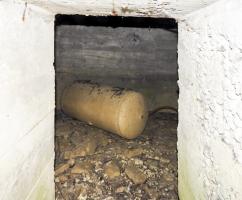 Ligne Maginot - GROSSEN FELD OUEST - (Blockhaus de type indéterminé) - Une vue par l'entrée.