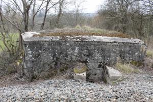 Ligne Maginot - BARRAGE 2 - (Blockhaus pour arme infanterie) - L'entrée