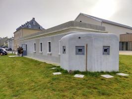 Tourisme Maginot - ROUSSY LE VILLAGE (Poste avancé GRM) - (Poste GRM - Maison Forte) - Le poste GRM le jour de son inauguration