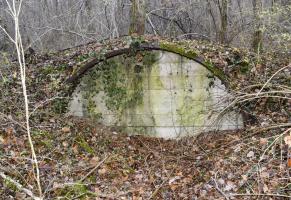 Ligne Maginot - OTTMARSHEIM SUD 6 - (Abri) - Le mur du fond