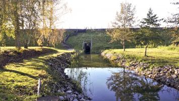 Ligne Maginot - RESERVOIR DE HOSTE-HAUT - (Inondation défensive) - Digue de Hoste-Haut