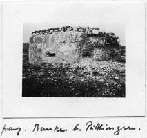 Ligne Maginot - R6B - HOSTE BAS - (Blockhaus pour arme infanterie) - Le blockhaus en 1940
Photo allemande