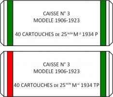 Ligne Maginot - Marquage de caisses - 