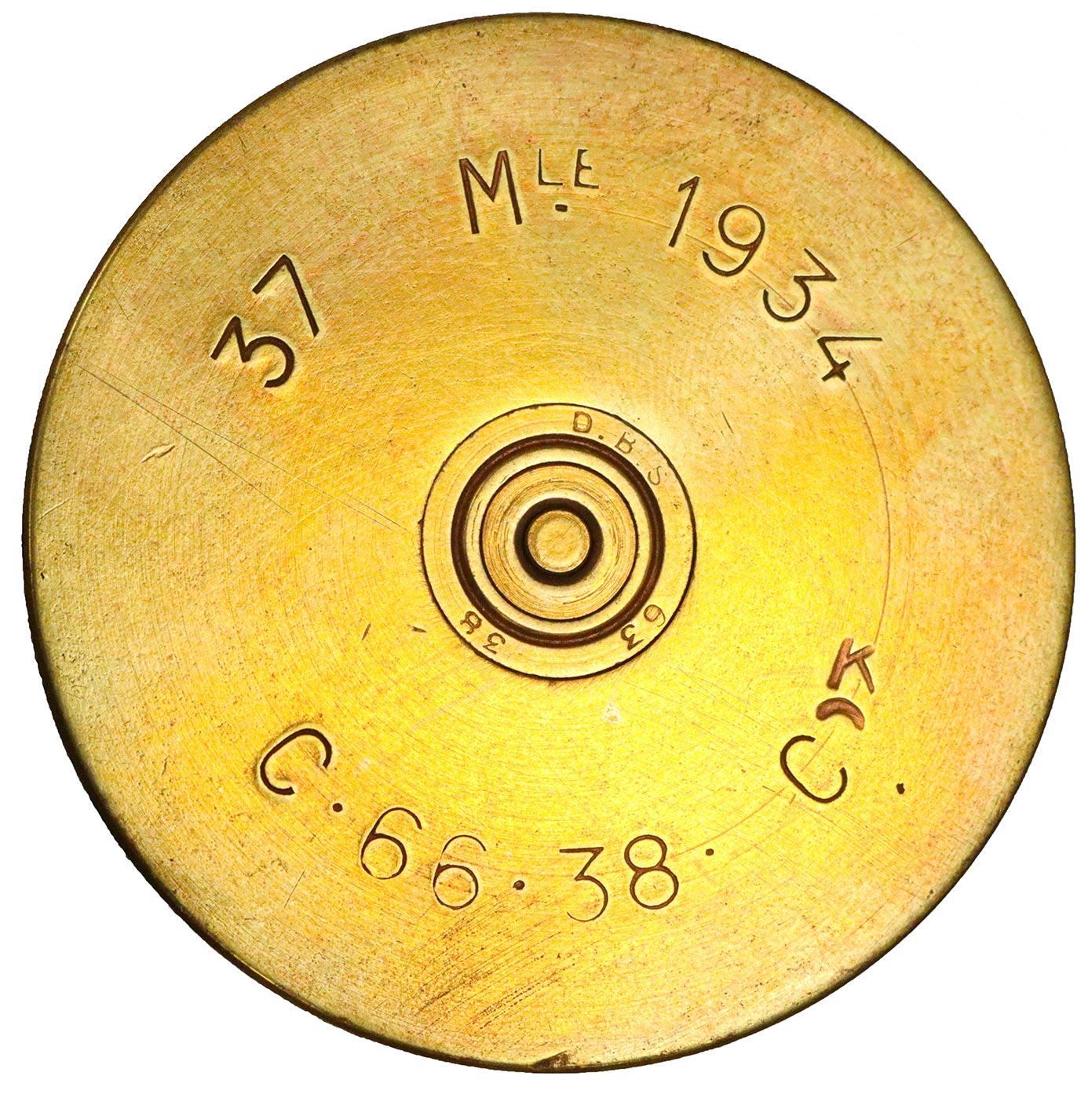 Cartouche de 37 mm - Identifcation