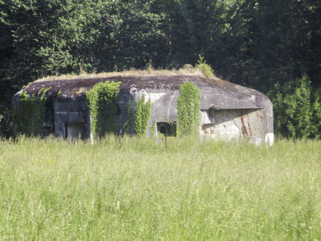 Ligne Maginot - B571 - FERME FREHART (Blockhaus pour canon) - Photo prise de la rue Albert Capiaux