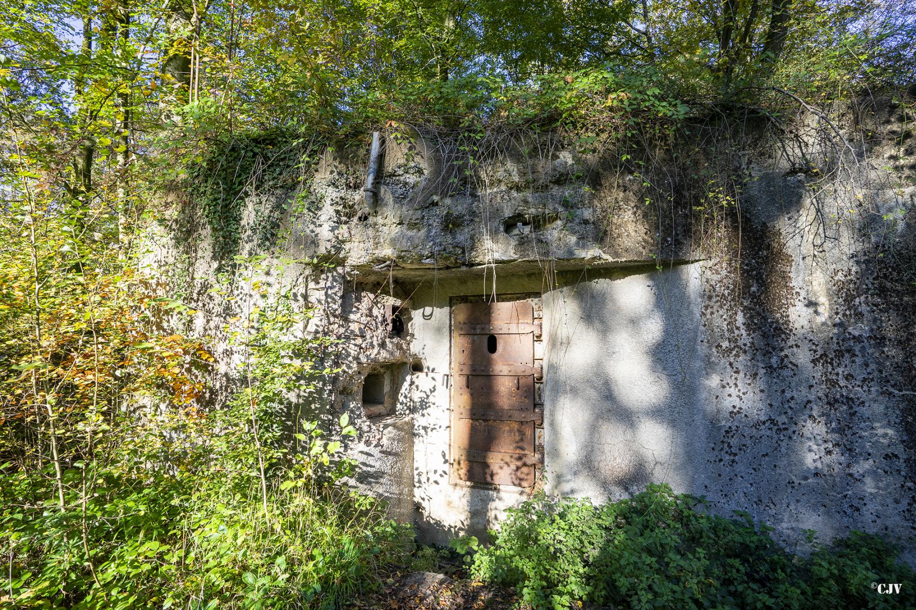 Ligne Maginot - C24 - VIVIER NUTHIAU EST - (Casemate d'infanterie) - La porte d'entrée