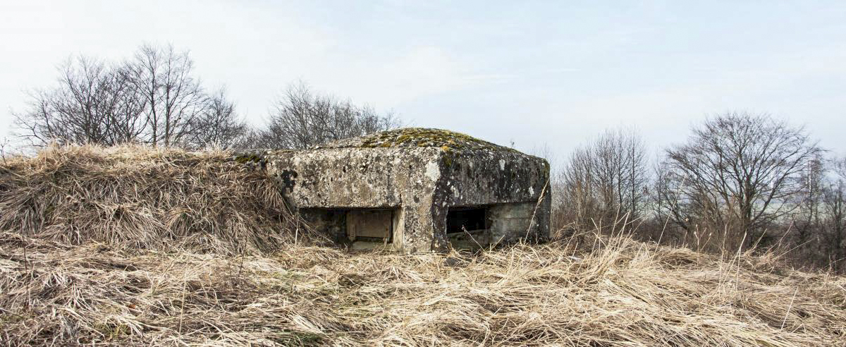 Ligne Maginot - COTE 400 - (Observatoire d'artillerie) - La guérite OD 97 sous sa gangue de béton