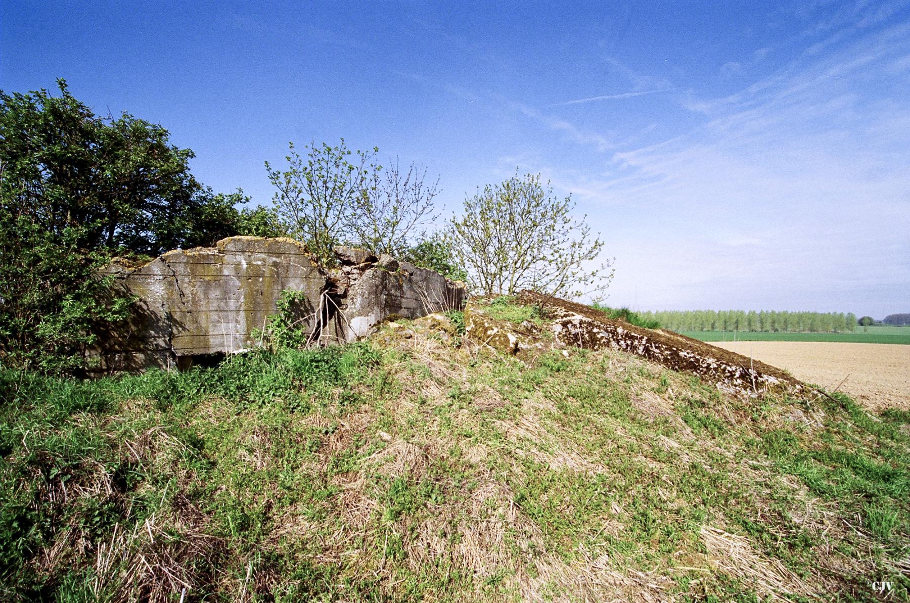 Ligne Maginot - B606 - ROTELEUX - (Blockhaus pour canon) - 