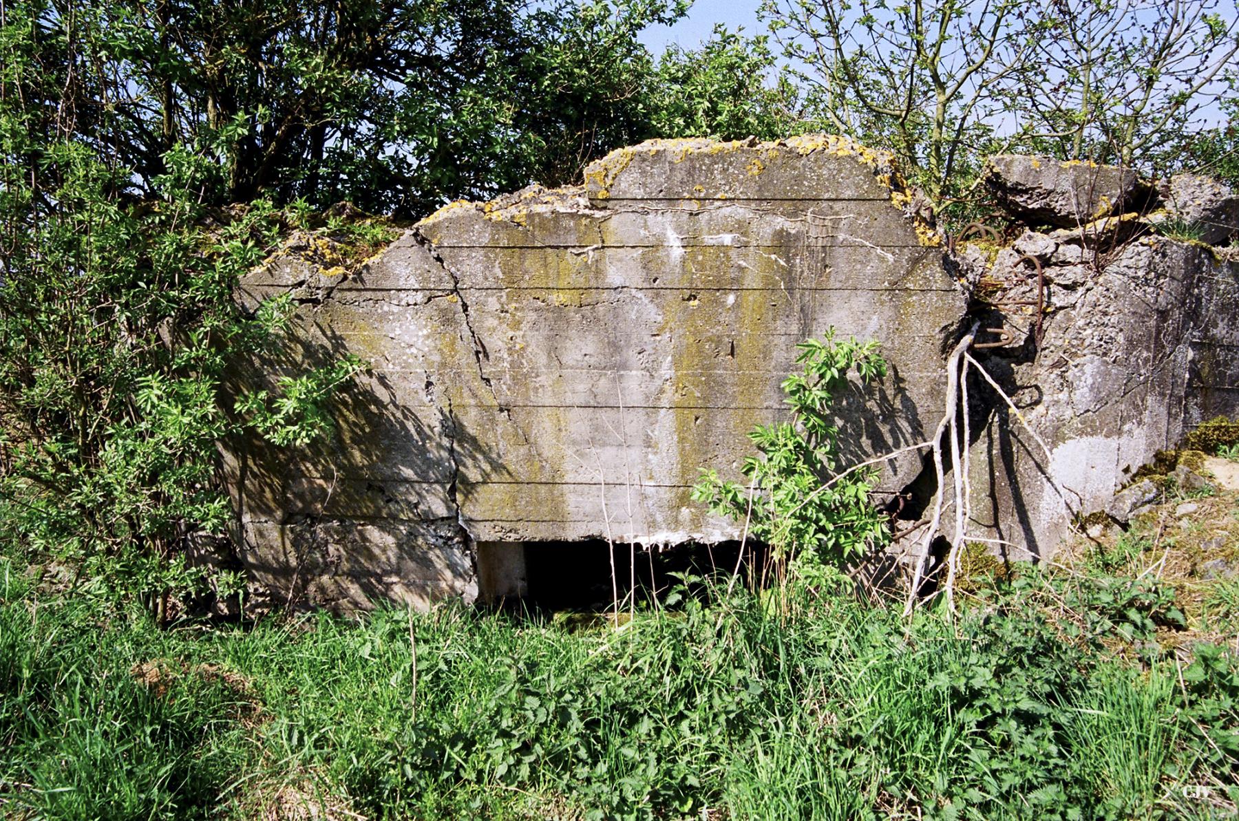 Ligne Maginot - B606 - ROTELEUX - (Blockhaus pour canon) - 