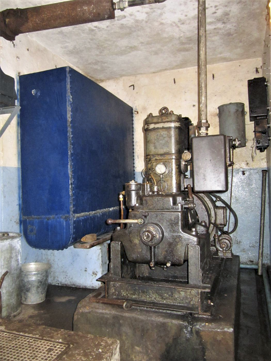 Ligne Maginot - HUBERBUSCH SUD - C59 - (Casemate d'infanterie) - L'usine
Le groupe entièrement restauré fonctionne