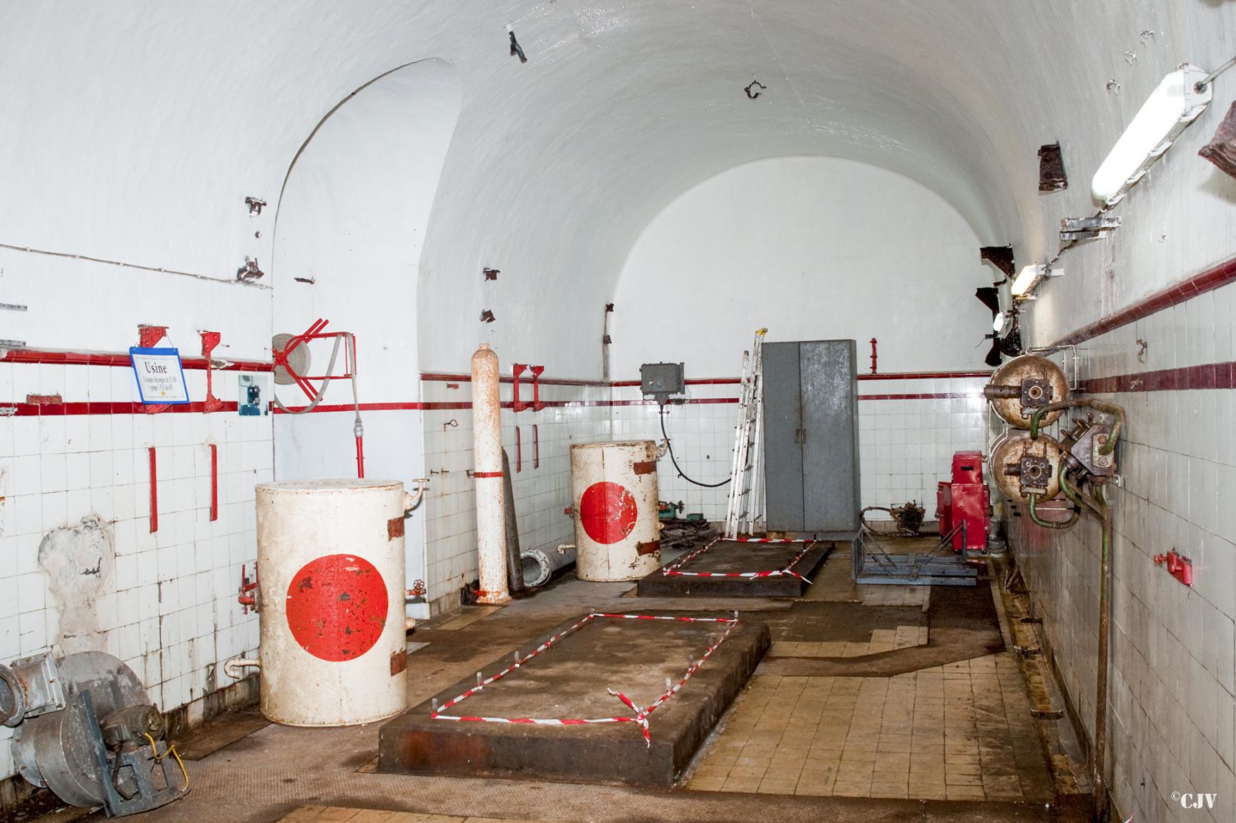 Ligne Maginot - LA SALMAGNE - (Ouvrage d'infanterie) - L'usine électrique