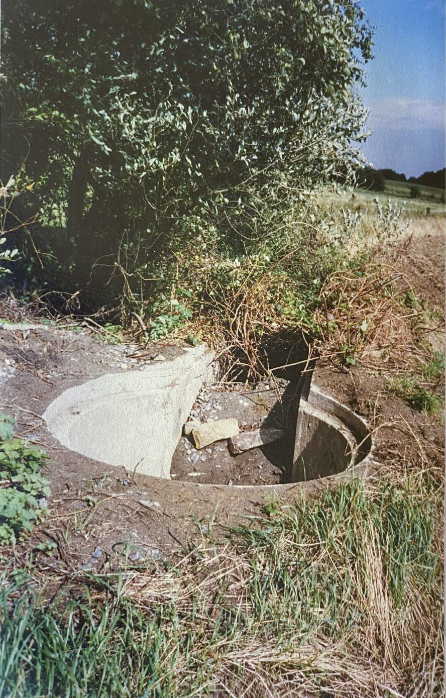 Ligne Maginot - T516 - (TD N° 465) - (Cuve pour arme d'infanterie) - L'emplacement bétonné pour la tourelle démontable