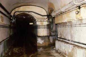 Ligne Maginot - SCHOENENBOURG - (Ouvrage d'artillerie) - Galerie des avants en 1979