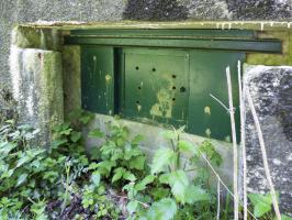 Ligne Maginot - A109 - ROUTE D'EPPE-SAUVAGE - (Casemate d'infanterie - double) - L'entrée du matériel