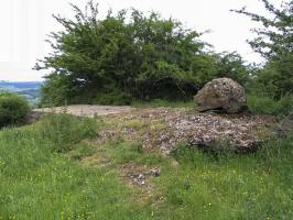 Ligne Maginot - HAUT D'HARAUCHAMPS - (Observatoire d'infanterie) - Entrée vertical sous la roche