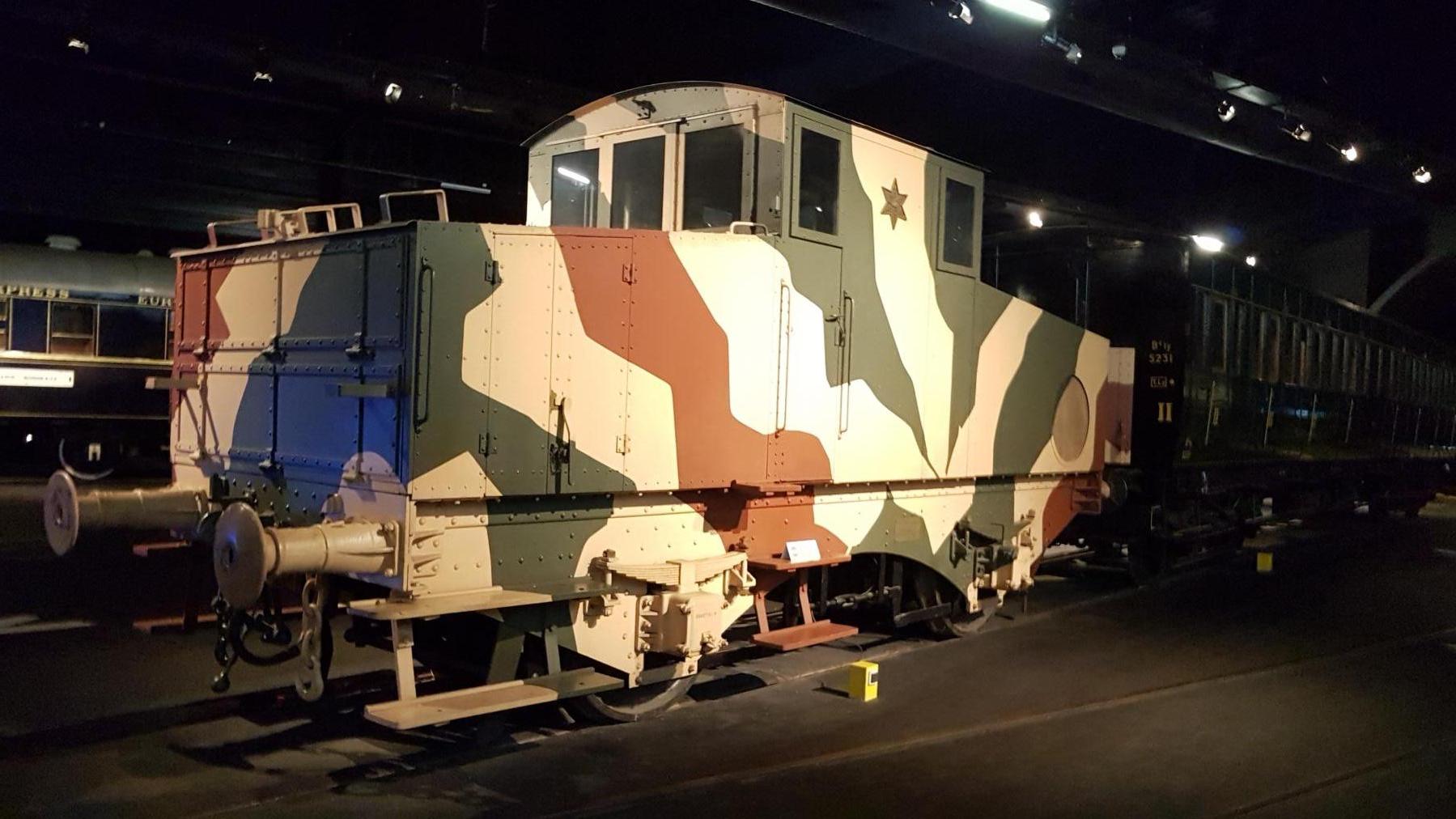 Ligne Maginot - Locotracteur CROCHAT - Locotracteur Crochat pour traction ALVF
Musée du train -Mulhouse