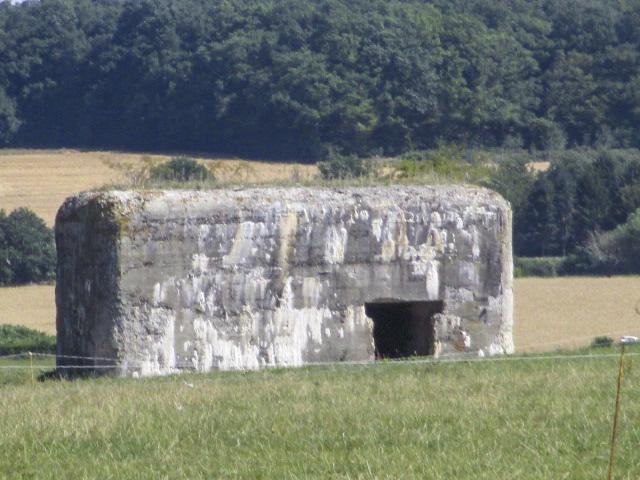 Ligne Maginot - A94 - WATISSART - (Blockhaus pour canon) - Vue prise de la route de Jeumont.