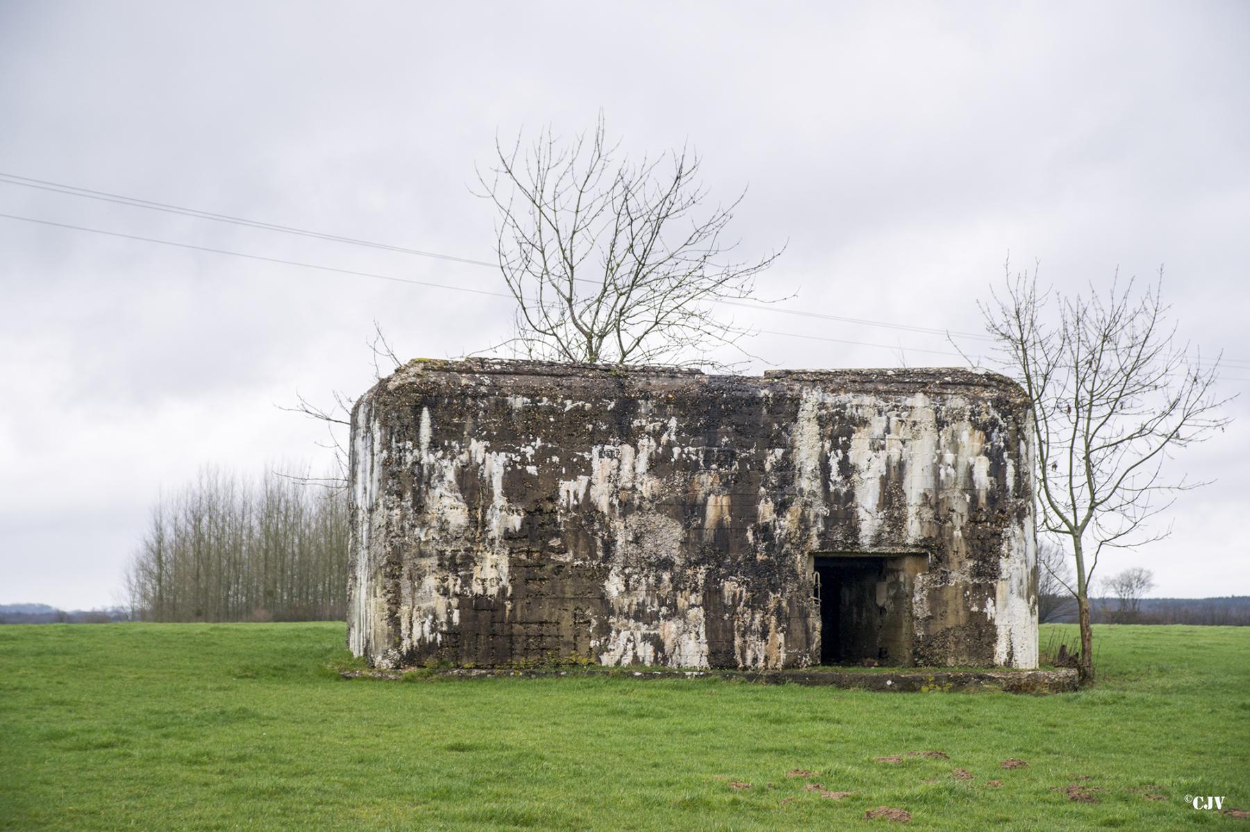 Ligne Maginot - A106 - GOBINETTE - (Blockhaus pour canon) - L'entrée du materiel