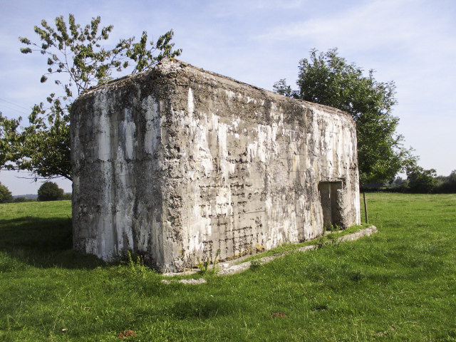 Ligne Maginot - A106 - GOBINETTE - (Blockhaus pour canon) - Blockhaus situé dans son environnement.