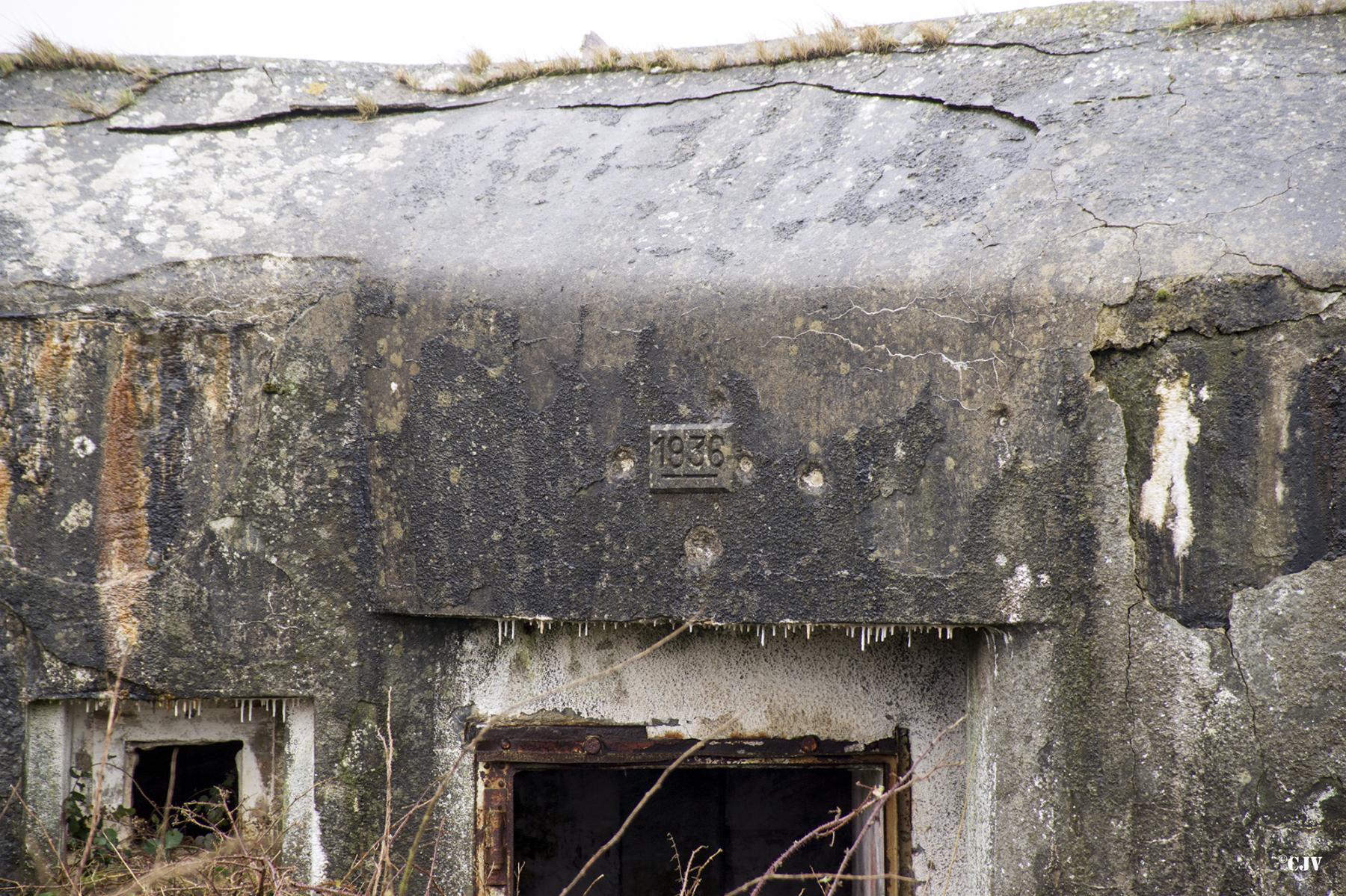 Ligne Maginot - B682 - FAUQUEMONT SUD - (Blockhaus pour canon) - Date de construction