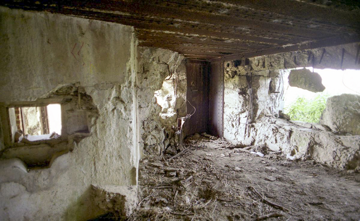 Ligne Maginot - C34 - L'EPINETTE - (Casemate d'infanterie - double) - L'intérieur de la casemate