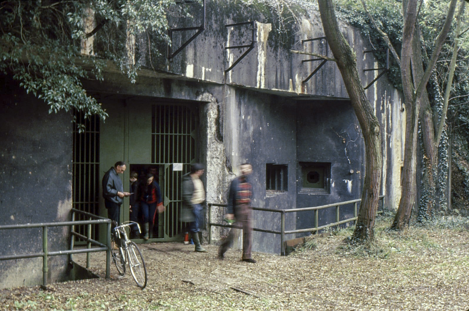 Ligne Maginot - SCHOENENBOURG - (Ouvrage d'artillerie) - Entrée munitions
Vue extérieure de l'entrée
