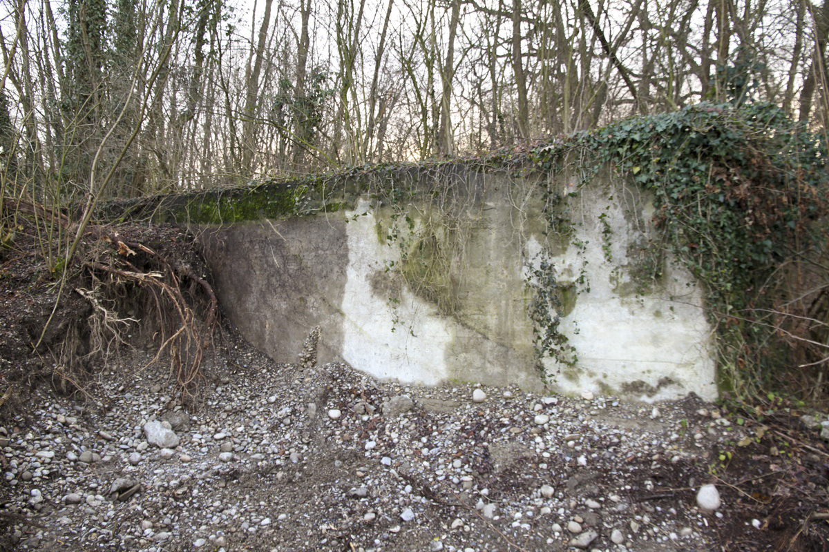 Ligne Maginot - KEMBS LOECHLE 1 - (Blockhaus pour arme infanterie) - Face avant