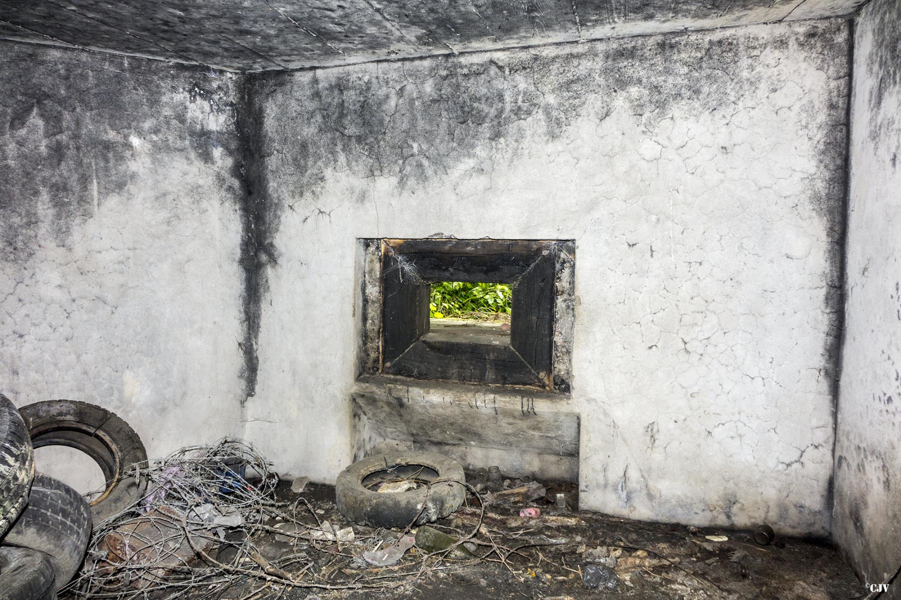 Ligne Maginot - M123 - VILLACH - (Blockhaus pour arme infanterie) - Chambre de tir gauche