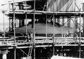 Ligne Maginot - IMMERHOF - A10 - (Ouvrage d'infanterie) - Photo de la construction de l'ouvrage
Le bloc 1 ou 2