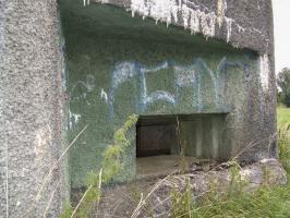 Ligne Maginot - A90 - BREVILLY A - (Blockhaus lourd type STG / STG-FCR - Simple) - Créneau ouest