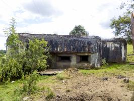 Ligne Maginot - 107 - LONGUES ORGIERES - (Blockhaus lourd type STG / STG-FCR - Double) - Face gauche